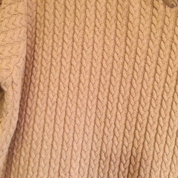 Bobby G Vintage Mens L Tan V-Neck pullover sweater - Picture 5 of 8
